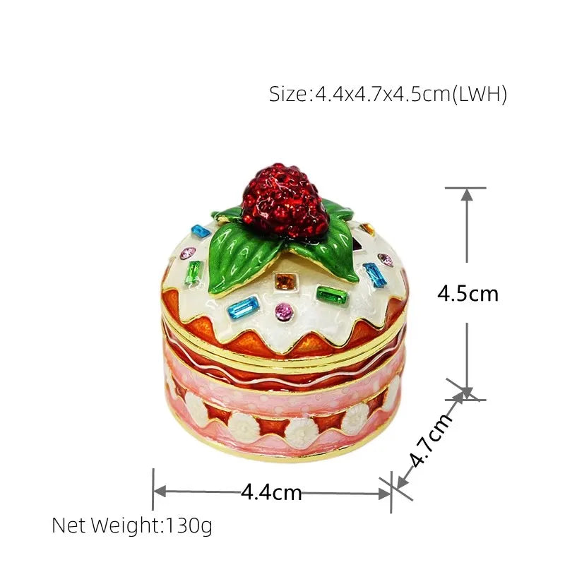 Strawberry Cake Trinket Box