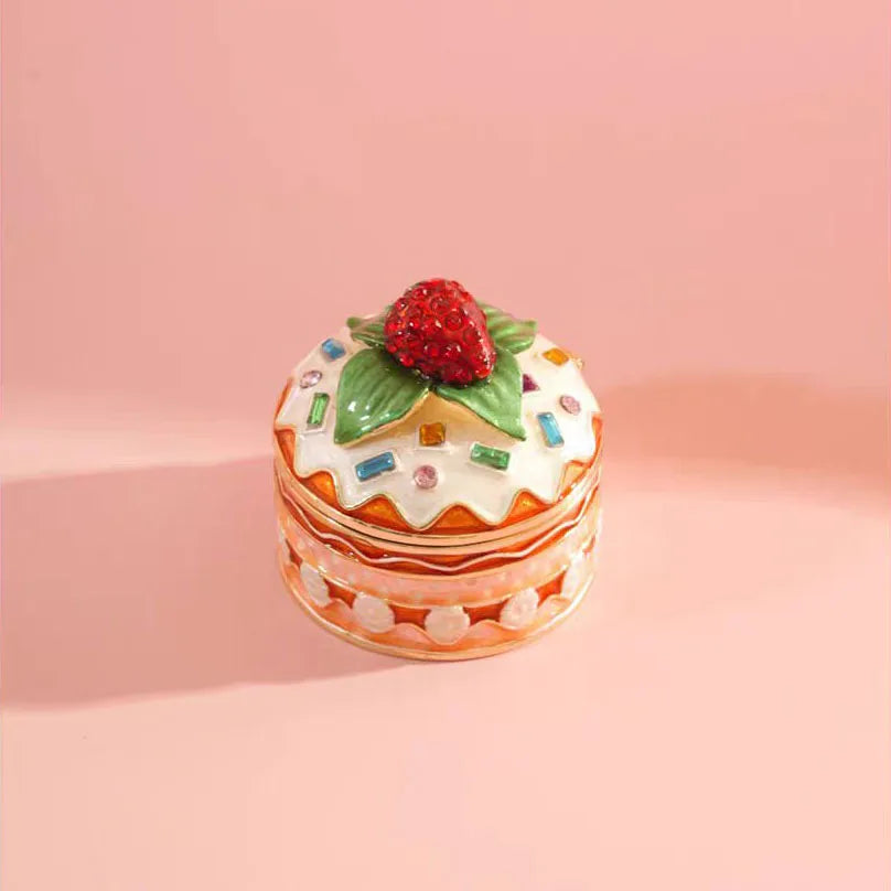 Strawberry Cake Trinket Box