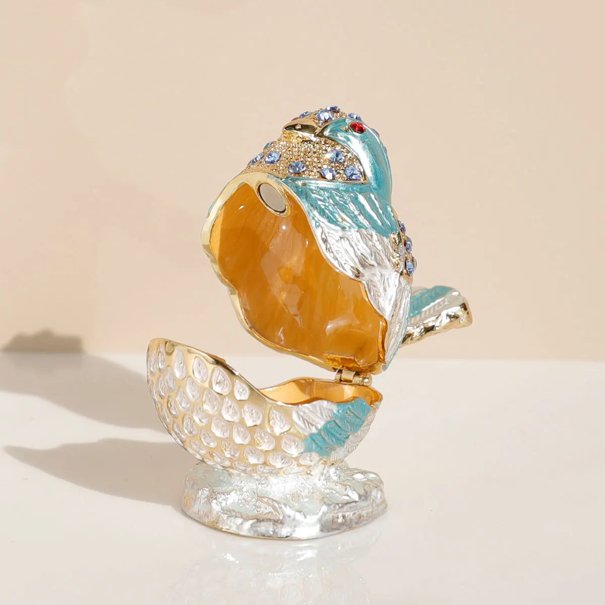 Handmade Bird Trinket Box