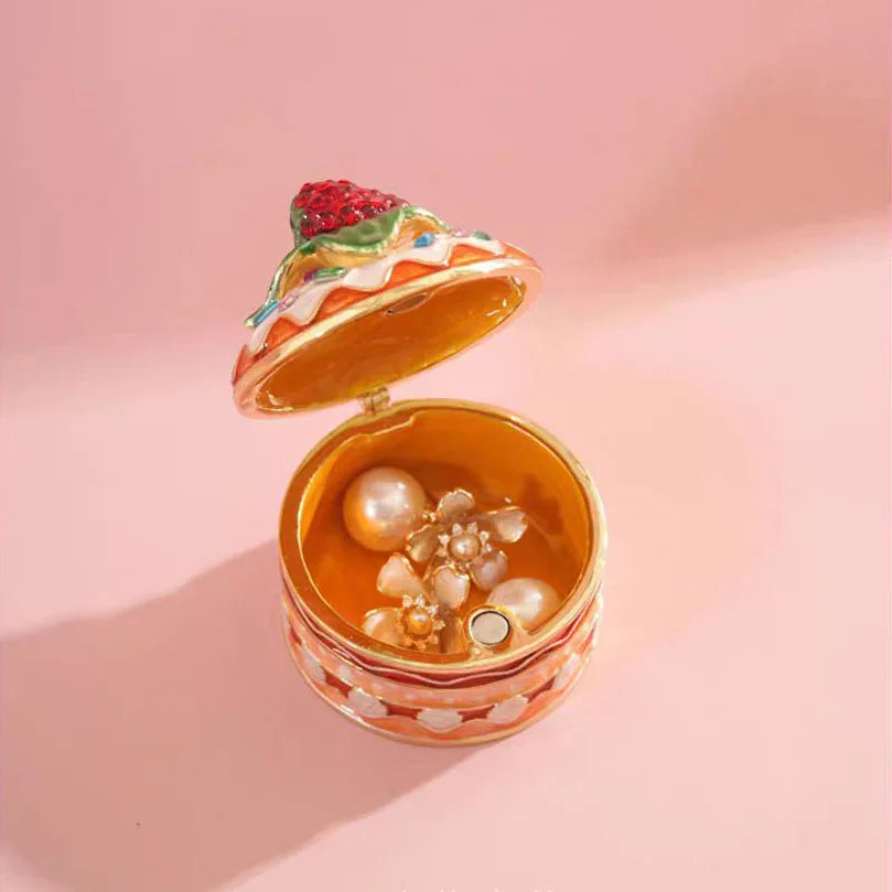 Strawberry Cake Trinket Box
