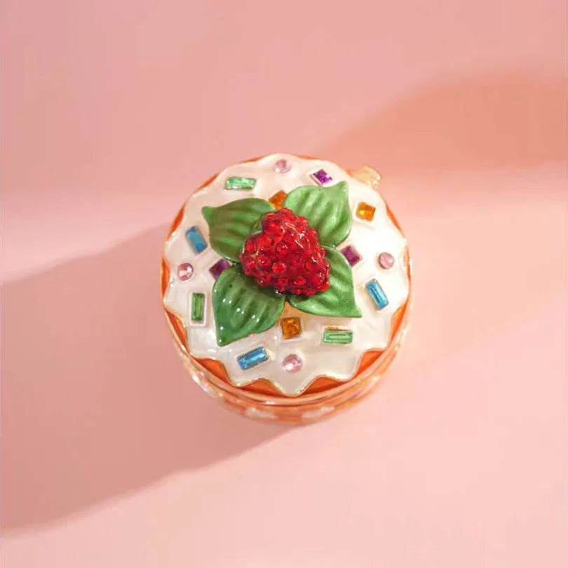 Strawberry Cake Trinket Box