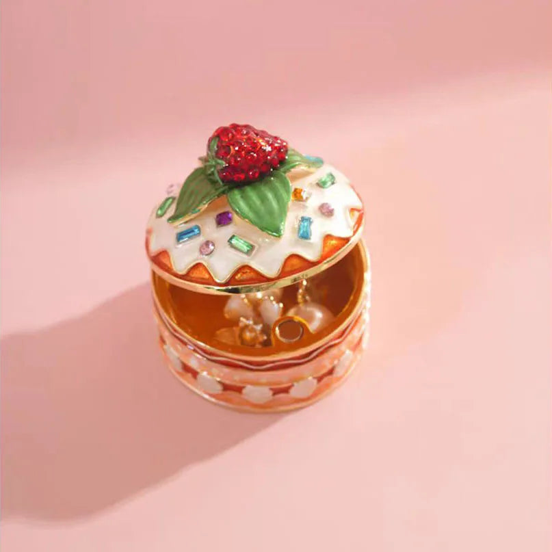 Strawberry Cake Trinket Box