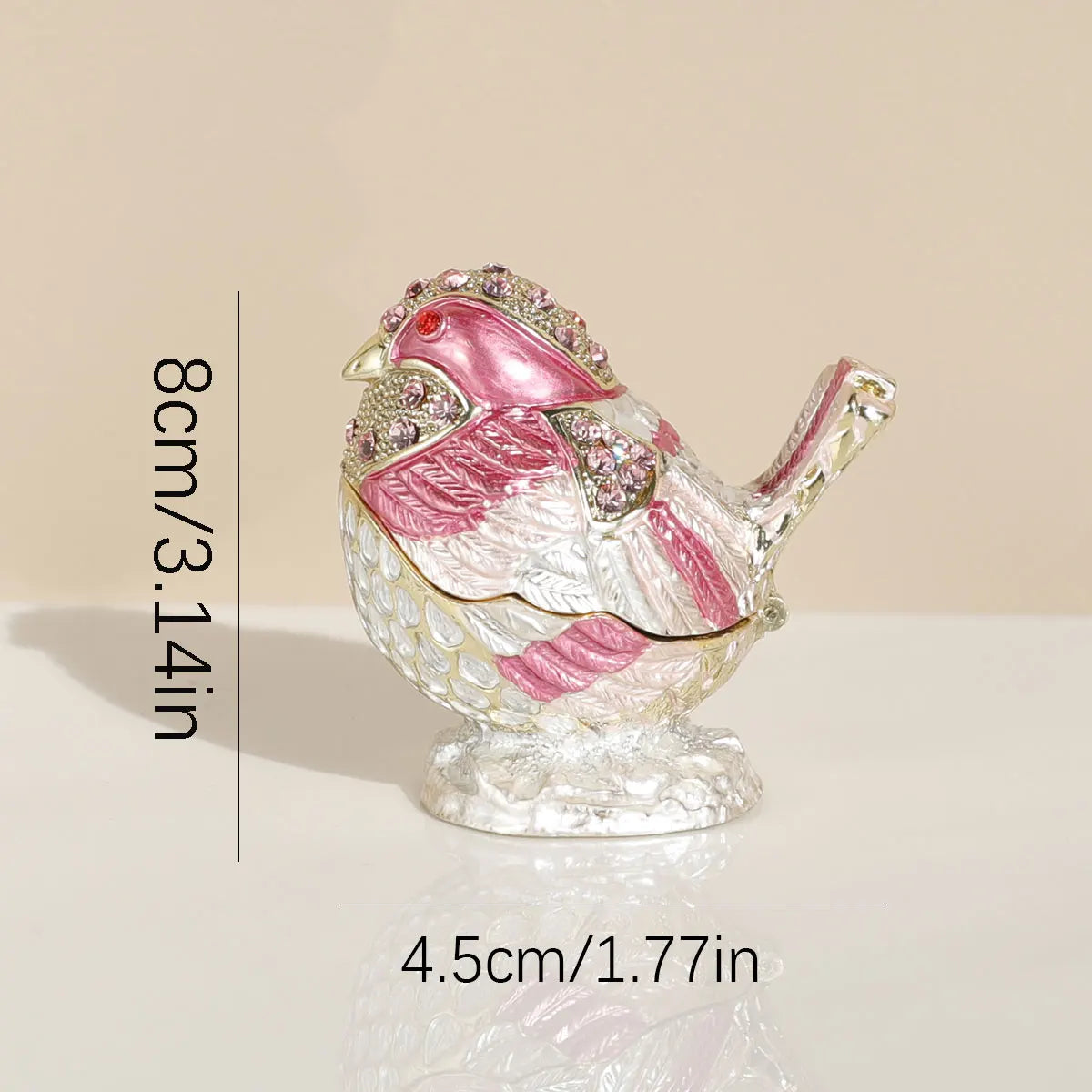 Handmade Bird Trinket Box