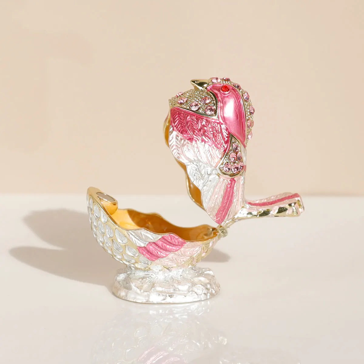 Handmade Bird Trinket Box